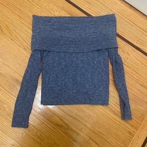 Club Monaco off-shoulder sweater